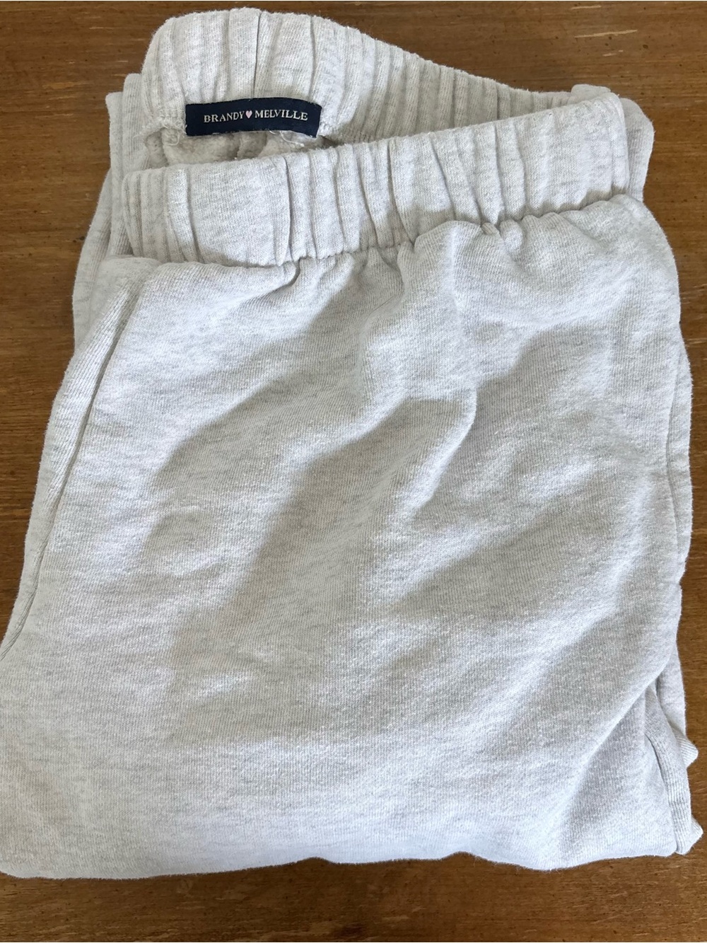 Brandy Melville Light Gray Sweatpants